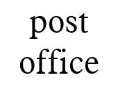post office