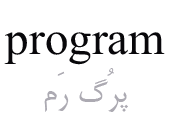 program