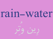 rain-water